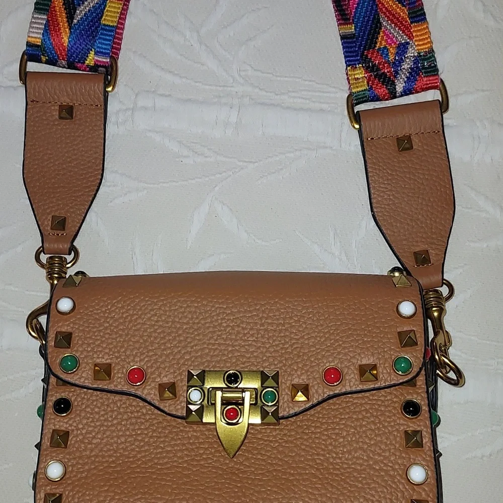 Leather Crossbody Bag - Picture 14 of 14